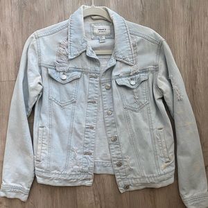 Distressed Denim Jacket